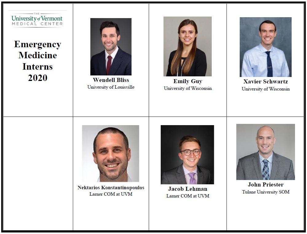 So excited to welcome our second class of amazing residents to <a href="/UVM_EM/">UVM Emergency Mgmt</a>