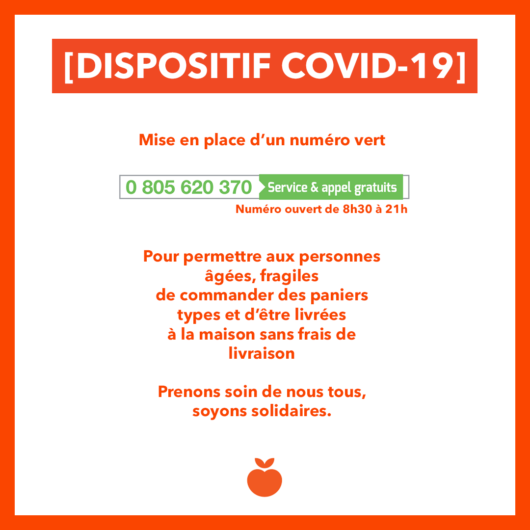 Soyons solidaires, 
La période actuelle est avant tout à la solidarité nationale,
nous vous rappelons que différentes actions ont été mises en place et nous vous remercions de votre participation.
Pour en savoir plus : franprix.fr/actualites/a-l…
