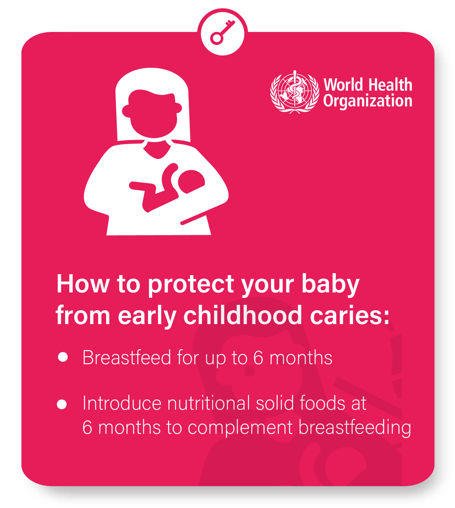 world health organisation baby solids