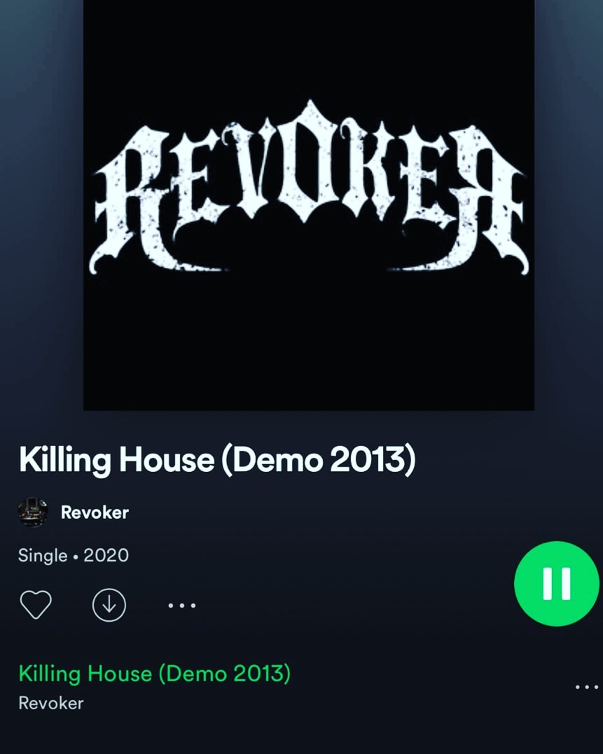 If your self isolating in this challenging time and want something to lift your spirits.. Killing House is now available to download on all streaming platforms inc <a href="/spotify/">Spotify</a> <a href="/applemusic/">Apple Music</a> etc. Go blast it and stay safe rockerz! 🤘🏼🤘🏼 #killinghouse #applemusic #spotify  #revoker