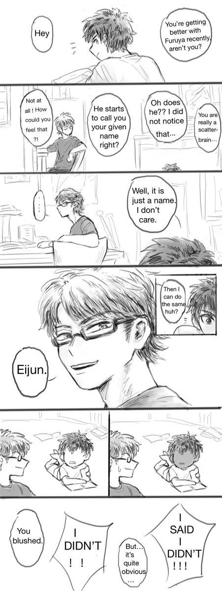 #御沢 
#miyusawa 
*英語注意
*Neta about calling "Eijun"