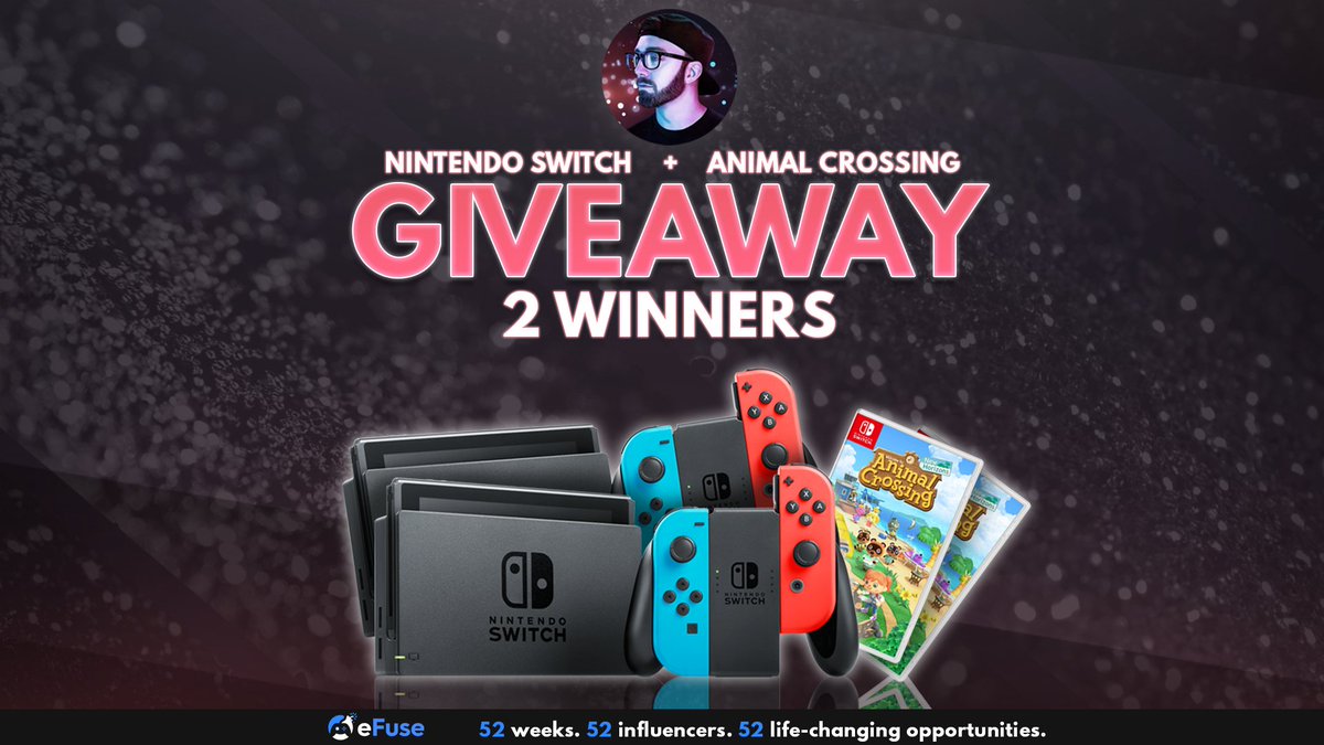 ChrisCovent's tweet photo. 🐶 Nintendo Switch &amp; Animal Crossing #ForTheGamers 🐶

🤳 Like &amp; RT
✌ Tag 2 Friends
🥰 Follow @eFuseOfficial &amp; @ChrisCovent

⬇ Enter Here ⬇ #ad
https://t.co/iSVdIpEcBF https://t.co/rlG1zNQStM