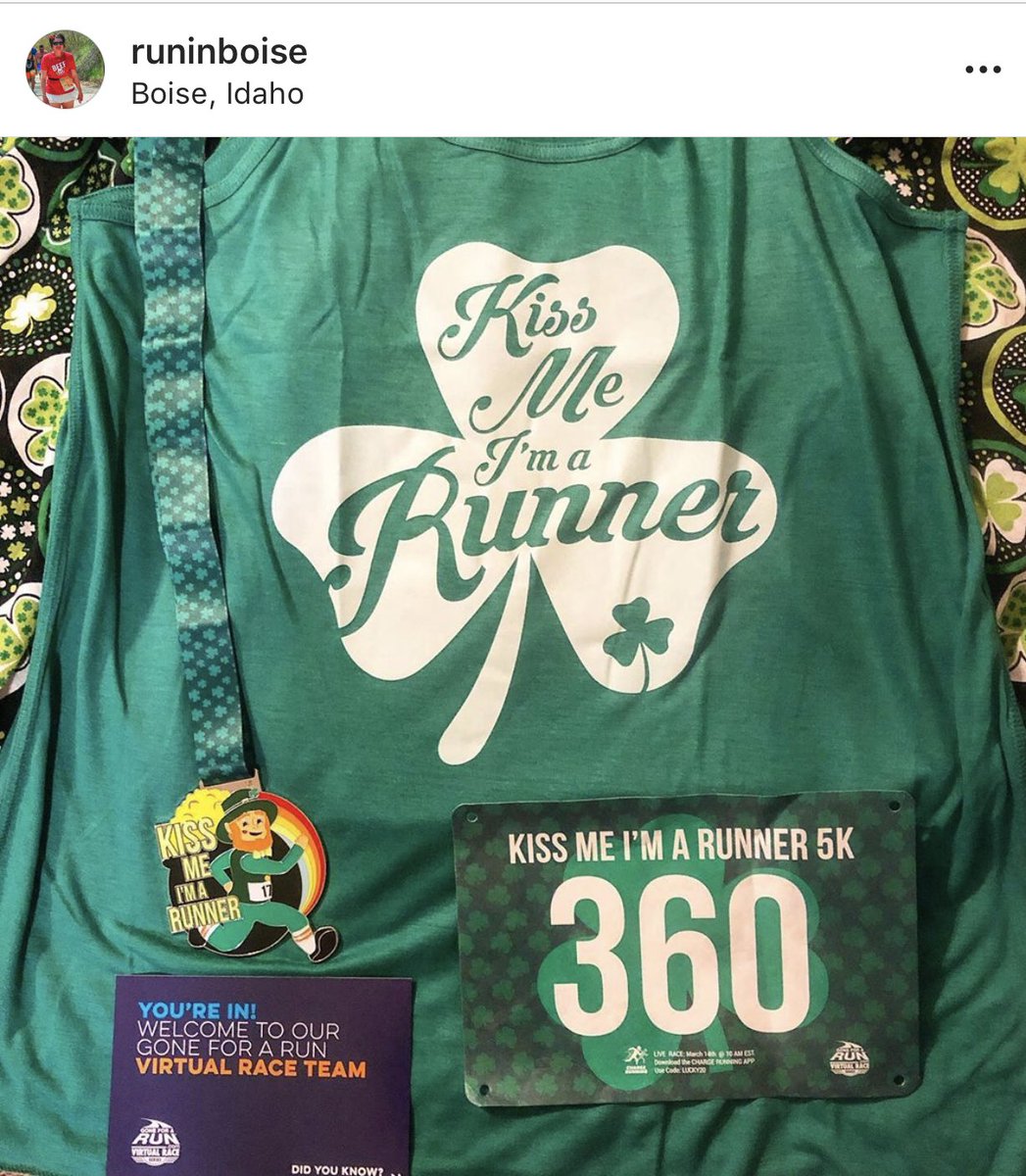 <a href="/nuunhydration/">Nuun Hydration</a> Yes! I did a <a href="/GoneforaRUNcom/">GoneforaRUN</a> virtual run on Saturday since my st pats day 5k was canceled. I will probably do more! #nuunchat