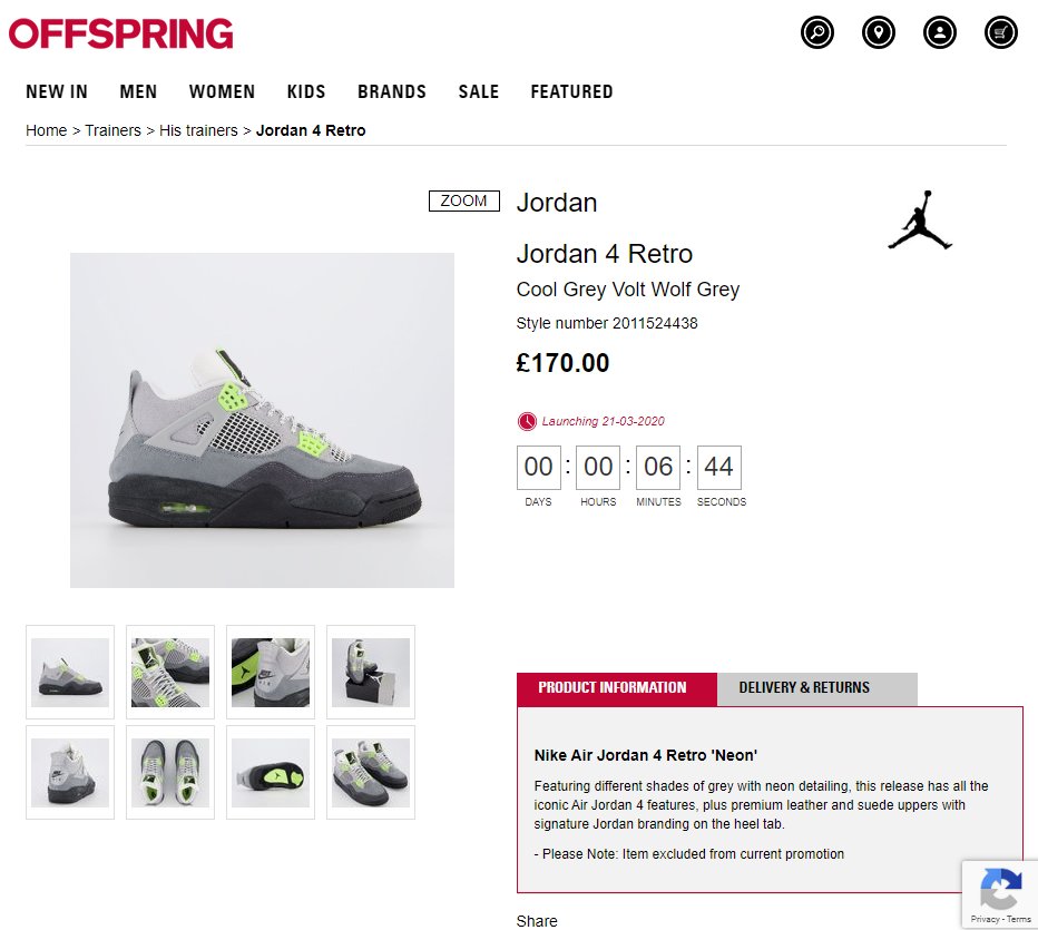 jordan 4 se neon on feet