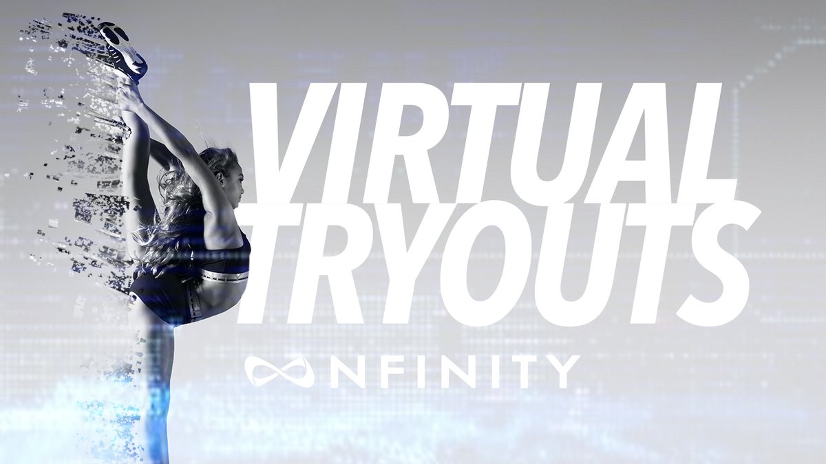 Nfinity's tweet photo. Thank you for all the amazing support we have received on our new Virtual Tryouts, we have even more in the works for you! #nfinitystrong #sidelinestrong https://t.co/f686fuTEsD