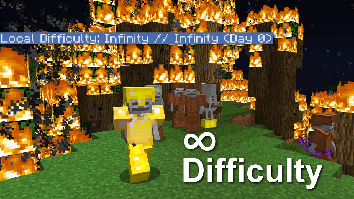 Phoenix Sc Hamish What Infinity Difficulty Looks Like In Minecraft T Co Quggivfv37