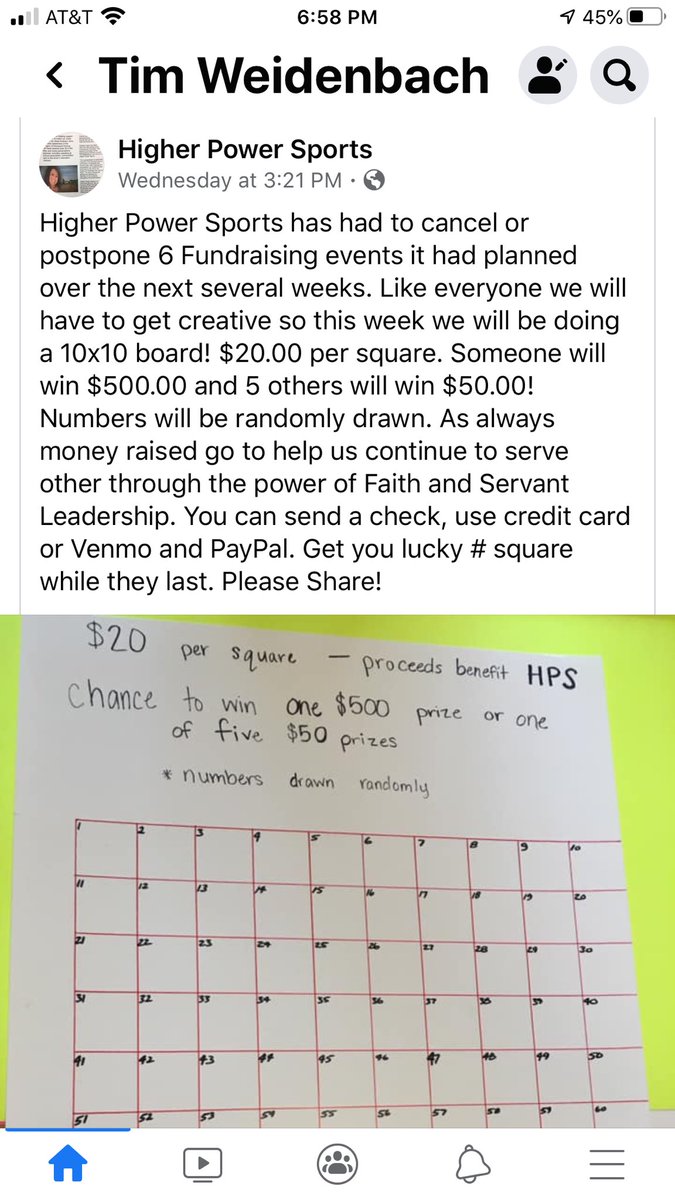 HiPowSPORTS's tweet photo. Get your square today! https://t.co/NcBLQOr5FT