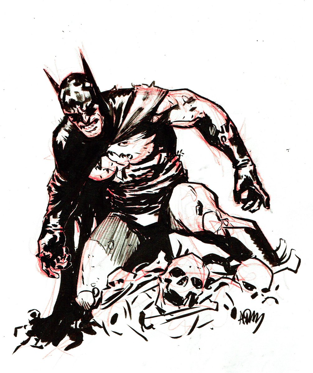 AdamTGorham's tweet photo. @Newsarama I’m open for physical commissions. Contact cam@inkyknuckles.com with inquiries! https://t.co/pAxmjL416f