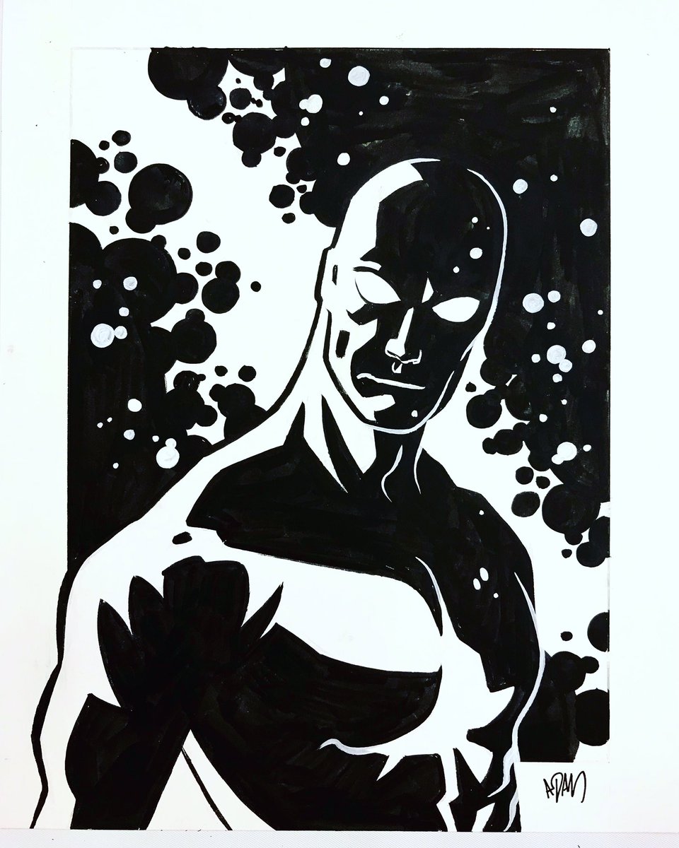 AdamTGorham's tweet photo. @Newsarama I’m open for physical commissions. Contact cam@inkyknuckles.com with inquiries! https://t.co/pAxmjL416f