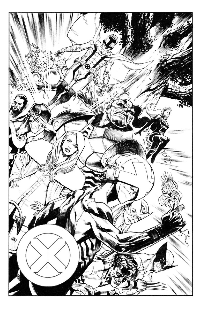 AdamTGorham's tweet photo. @Newsarama I’m open for physical commissions. Contact cam@inkyknuckles.com with inquiries! https://t.co/pAxmjL416f
