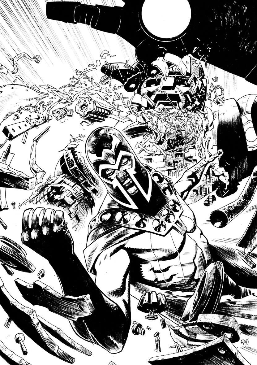 AdamTGorham's tweet photo. @Newsarama I’m open for physical commissions. Contact cam@inkyknuckles.com with inquiries! https://t.co/pAxmjL416f