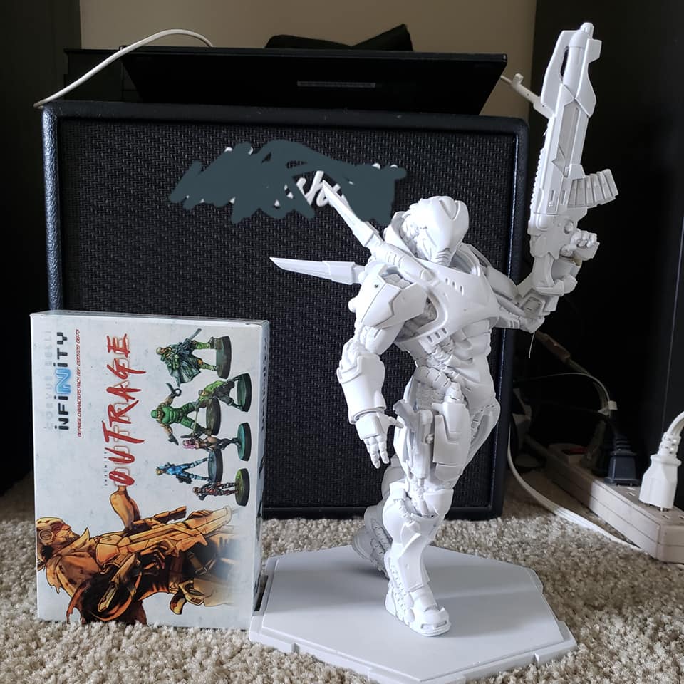 Size compairaison.... This is a resin copy not the final product.
Thank you and be safe.
<a href="/InfinityTheGame/">Infinity universe</a> @infinityTG_ES