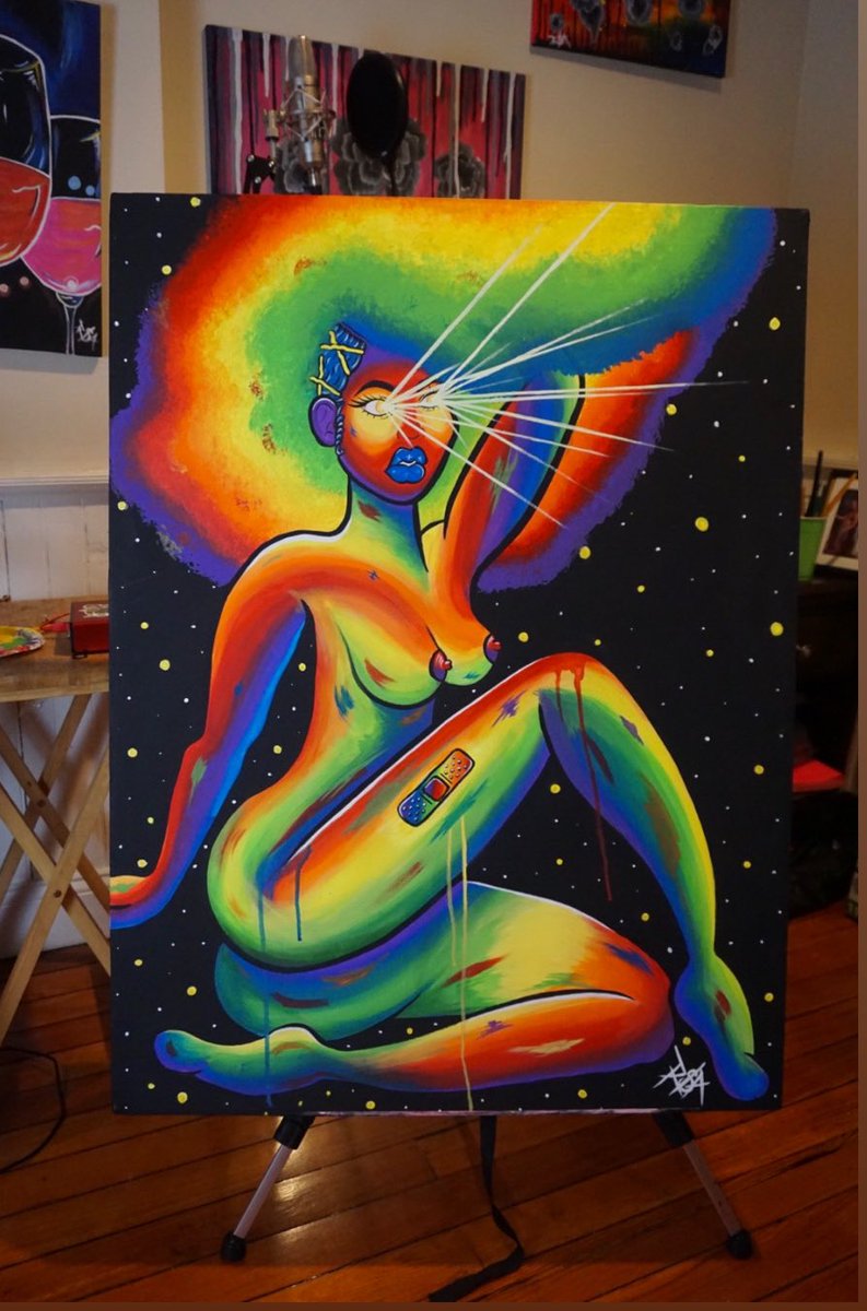 WildSpiceChild's tweet image. I want to follow more people!! where the artists at?? 👀👀🎨✨ Drop a selfie and/or some of your work so we can follow!! 😍✨ I’ll start 😁 if you know any artists tag them‼️ #artistthread #art #paint #resin