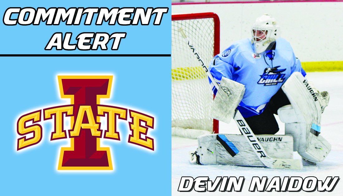 COMMITMENT ALERT: Goaltender Devin Naidow has committed to Iowa State! Congrats Devin! 

crchill.com/commitment-ale…