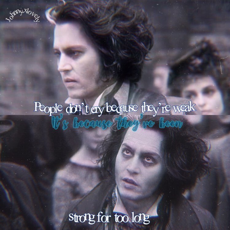 BritFanofDepp's tweet photo. Thanks to @ johnny.xlovely on Instagram for this absolutely stunning Sweeney Todd edit. #johnnydepp #johnnydeppfans #johnnydeppfan #johnnydeppfanpage #johnchristopherdeppii #depphead #deppheads #king #sweeneytodd #fanedit #timbuktu #HelenaBonhamCarter https://t.co/MbzWhyKBOG