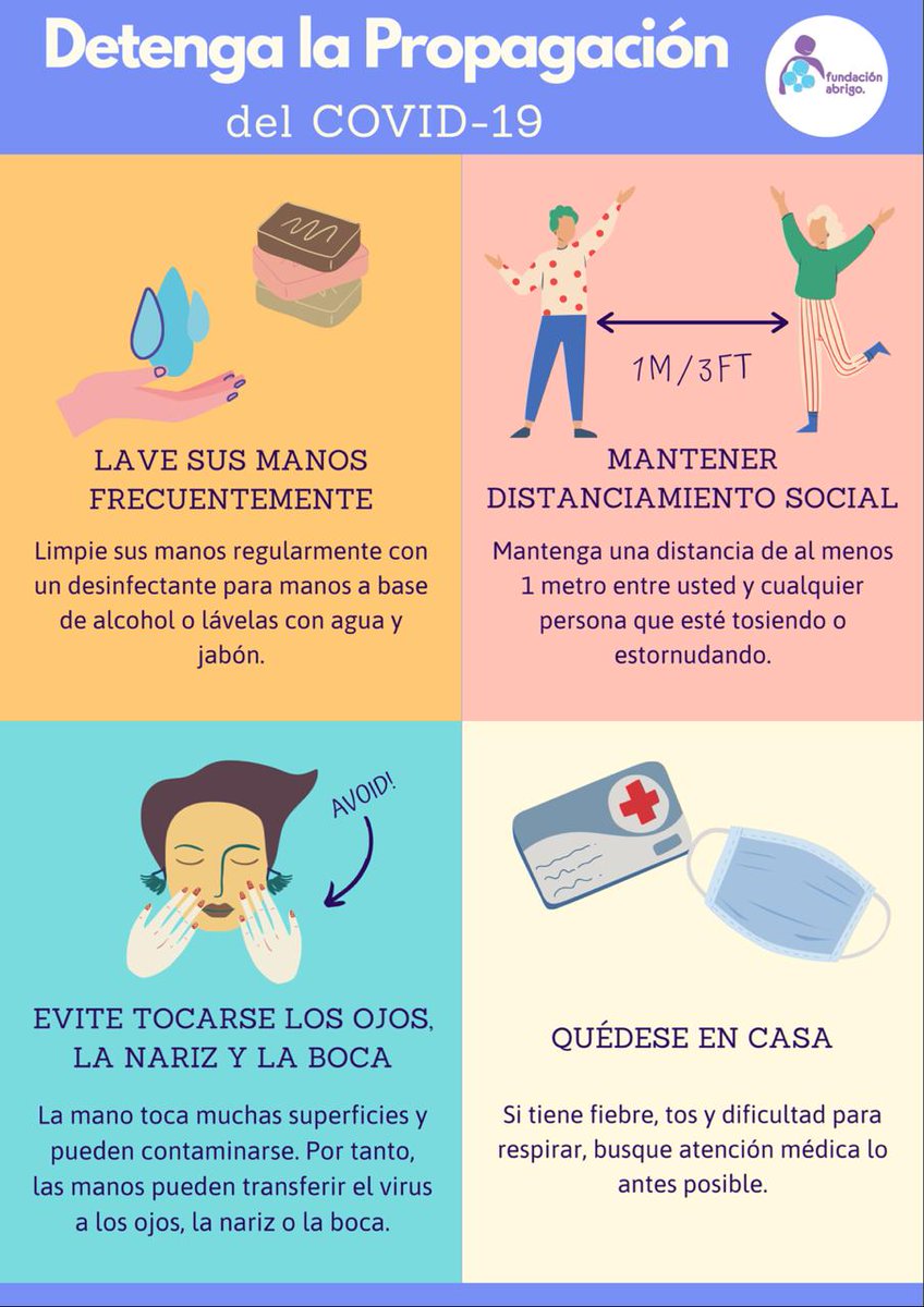 fundabrigohnd's tweet photo. Recuerda ser responsable y quédate en casa. Lavate bien las manos y haz caso a las recomendaciones que brinden los canales oficiales. #fundacionabrigo #COVID19 https://t.co/LYwQ7INL8v