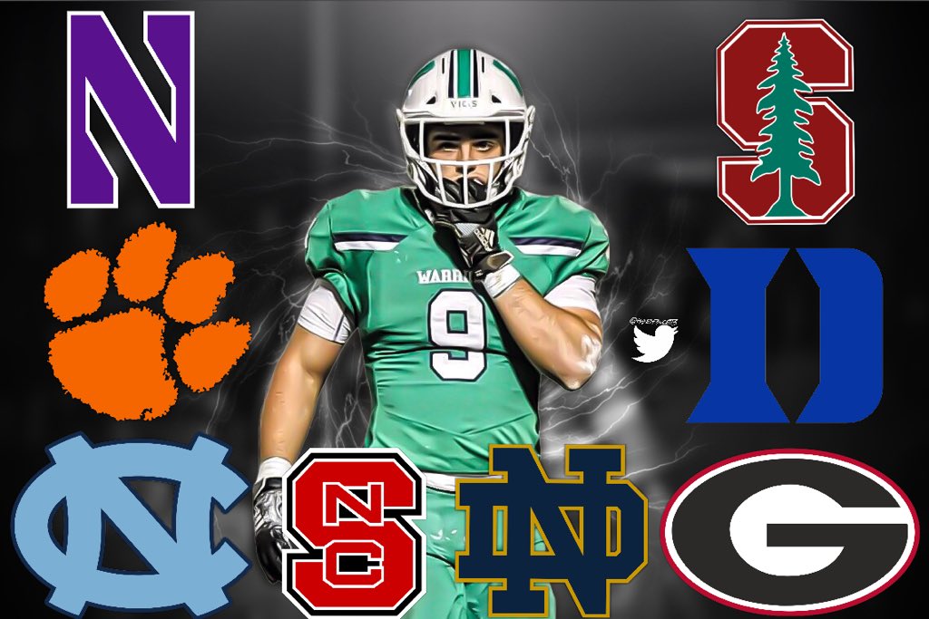 Hayesfawcett3's tweet photo. 5 ⭐️ APB Will Shipley Tells Me These 8️⃣ Schools Are Recruiting Him the Hardest!

#Northwestern , #Stanford , #Clemson , #Duke , #NorthCarolina , #NCState , #NotreDame , and #Georgia 

Which School Has the Best Shot at Landing Him?

👇🏽Let Me Know👇🏽

#FollowMEforEdits https://t.co/EFUq33dsLv
