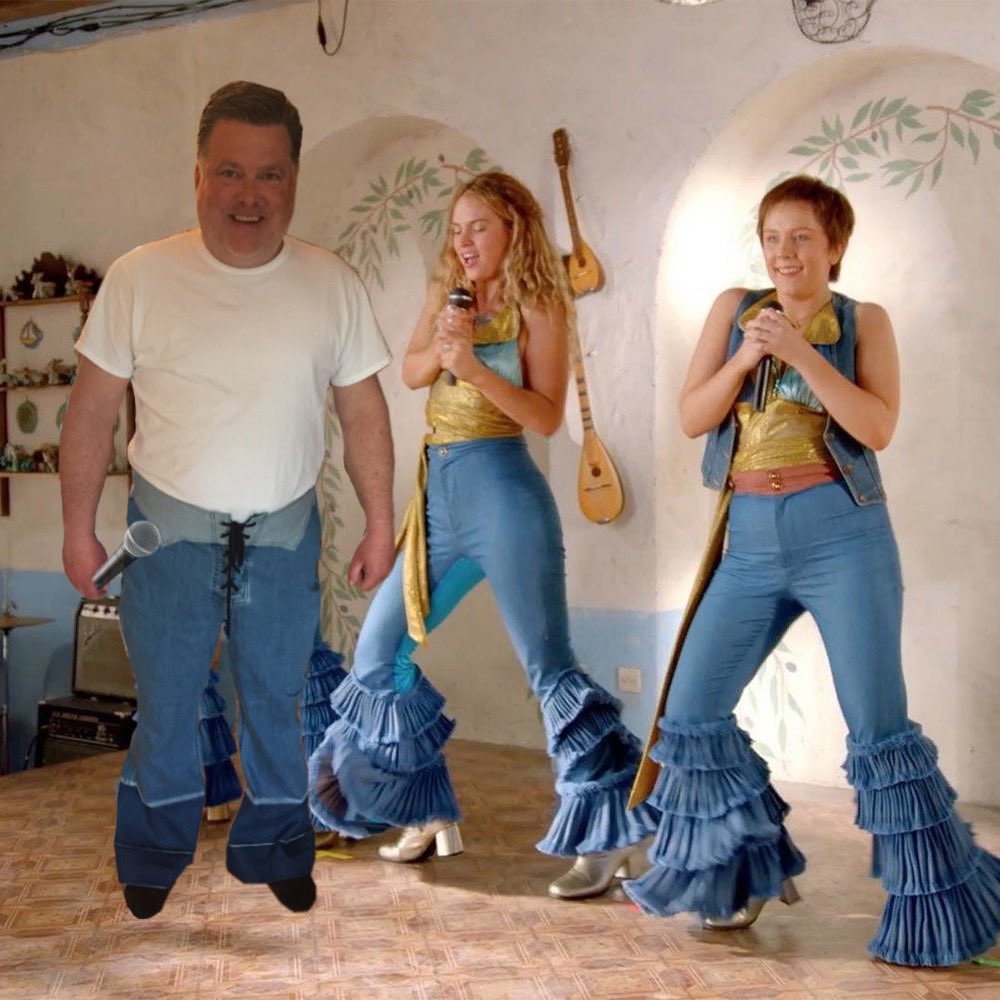 Forget about Donna and the Dynamos.. it should’ve been my dad and the dynamos this whole time.