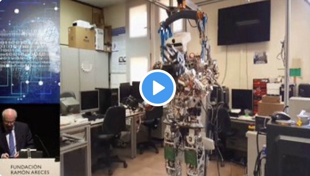 Prof. Carlos Balaguer: Humanoides en la encrucijada de la Inteligencia Artificial y la Robótica <a href="/FundacionAreces/">FundaciónRamónAreces</a> <a href="/RealSocMatEsp/">RSME</a> <a href="/uc3m/">UC3M</a> <a href="/uc3mRoboticsLab/">uc3mRoboticsLab</a> #TEO youtu.be/qp7MaZAnd60