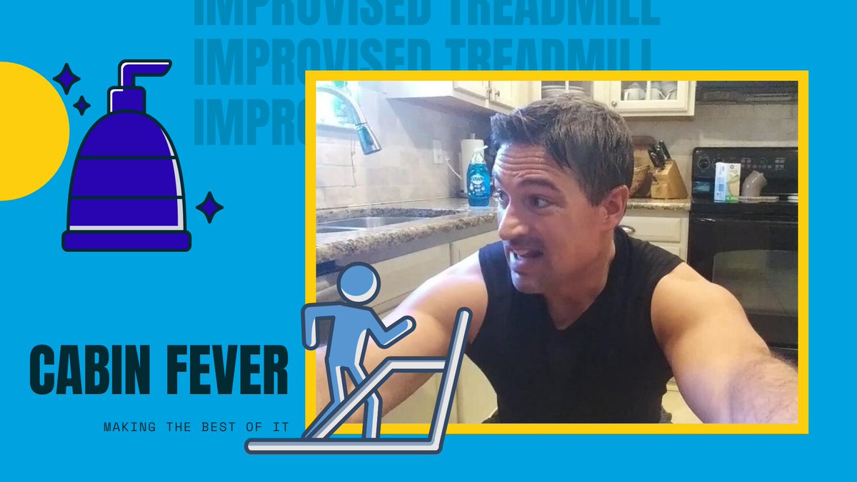 PuraVidaCalling's tweet photo. 😂How do you jog in the house with no treadmill?❓😂❓😂  CABIN FEVER - Improvised treadmill❗
👇👇
https://t.co/3Y3oGbpBCS
👆👆 https://t.co/HzWCCmnyWD