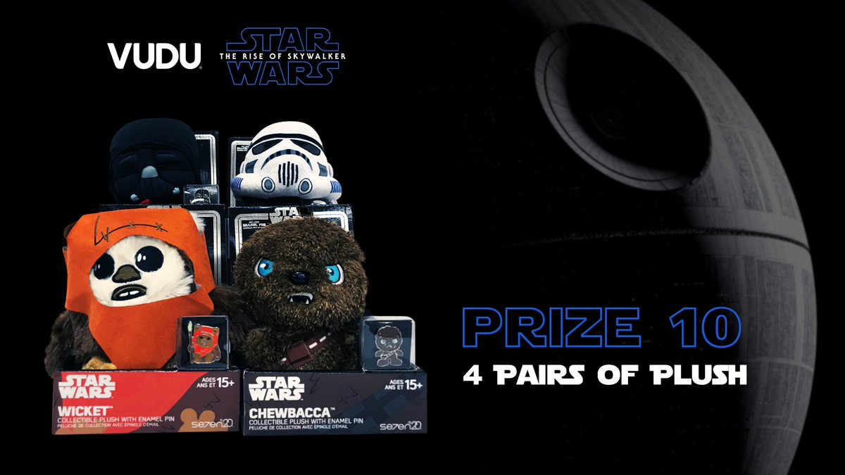 DUEL 10: RT this post in the next 5 minutes for a chance to win 1 of 4 pairs of #StarWars PLUSHES.