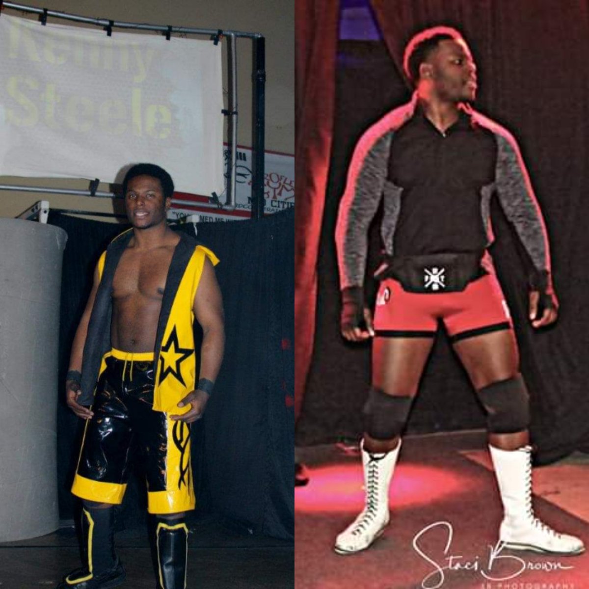 Kendawg313's tweet photo. First Gear - Current Gear
Lol there have been a lot of changes lol
#InfamousKenEG #BlackBoyFly #PrettyKennyPendergrass #TheChamp #DotMobFightTeam #prowrestling #indywrestling #wrestling https://t.co/0mgN6HwVxR