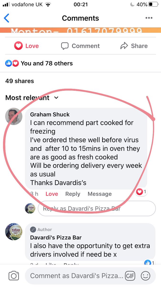 Davardis Pizza Bar tweet media