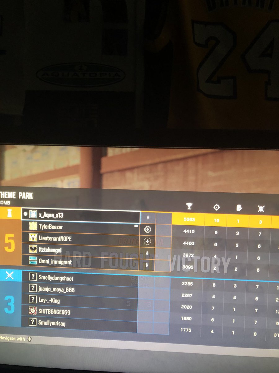 Qbasic_Aqua's tweet image. 16 kills on theme park