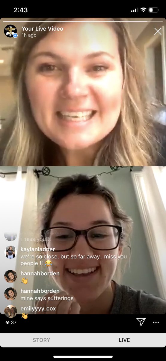 WelfordKrista's tweet photo. Bible study today was a bit last minute, but a piece of normalcy that our hearts needed. I’m SO EXCITED for the next one!!!!! #virtualHuddle #socialdisctanceFCA #wearefamily #agoodpieceofnormal #virtualFCA https://t.co/pIRpICHqdK