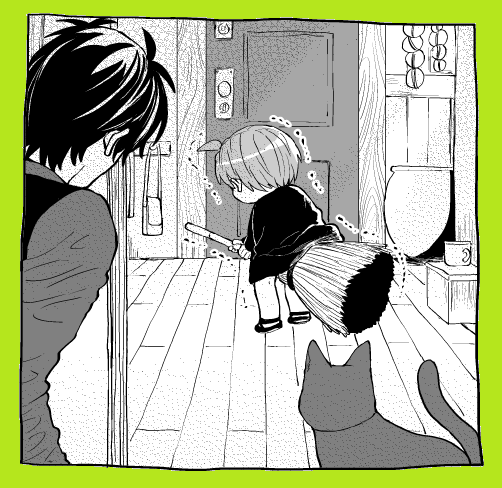 【魔法使いの日常⑥】
空を飛べる薬、今日も失敗したみたいだ。気づかなかったふりをしてやってくれ。 