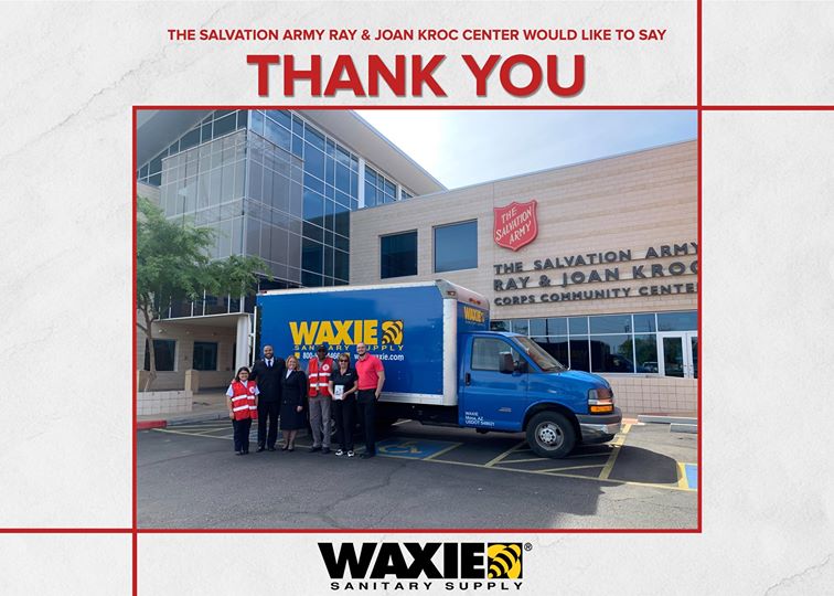 The Salvation Army Ray & Joan KROC Center #DoingTheMission with @WAXIEbuzz to help our #NeighborsInNeed. 

We can't do it without #corporatepartnership like this. The Fight Must Continue!!

# #fightforgood #staycalm #makesadifference