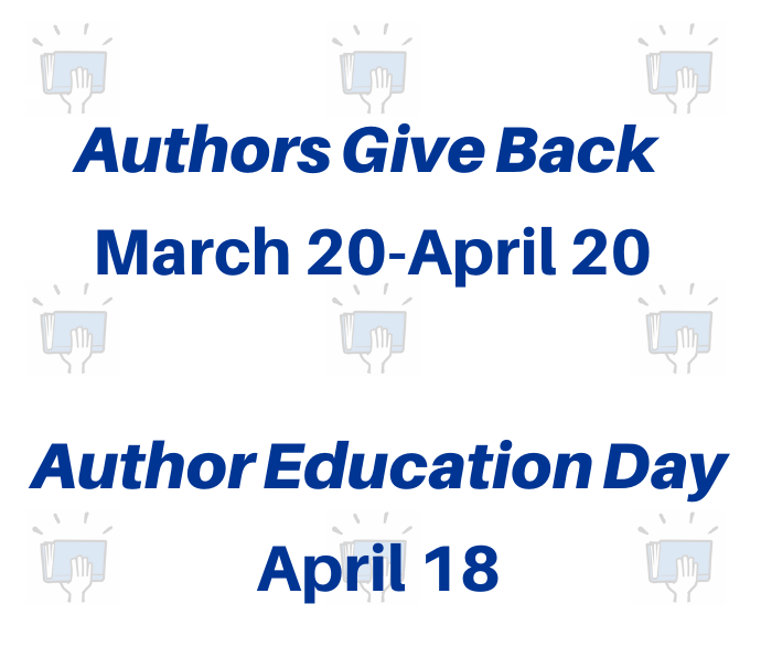 Smashwords's tweet photo. Smashwords initiatives to help readers and authors cope with the Covid-19 pandemic: 
#1. Authors Give Back sale, now through April 20.   
#2. Author Education Day, a free one-day online conference April 18 open to all authors and publishers. https://t.co/wNIzfikAGg https://t.co/bu2KhXl3oO
