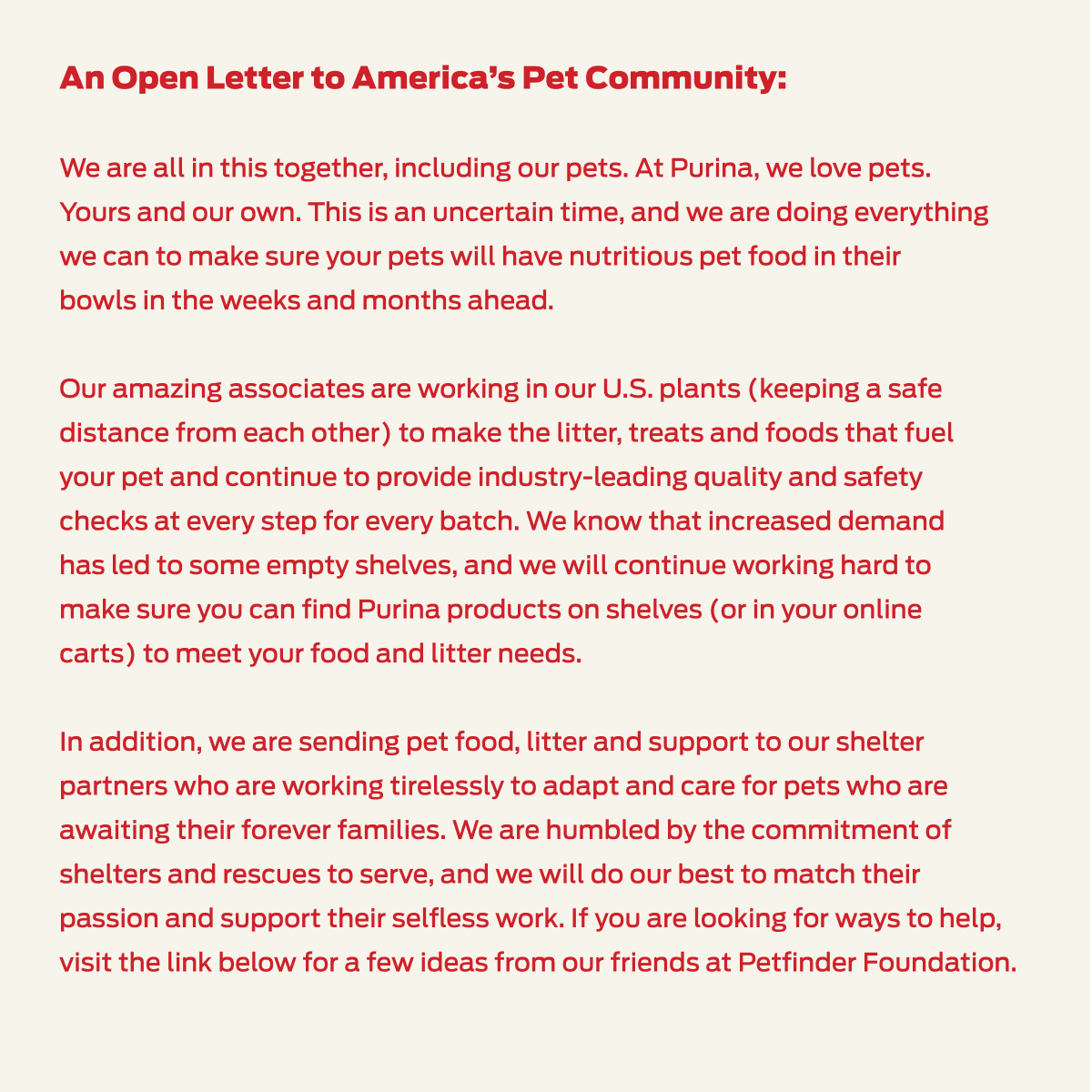 Purina tweet media