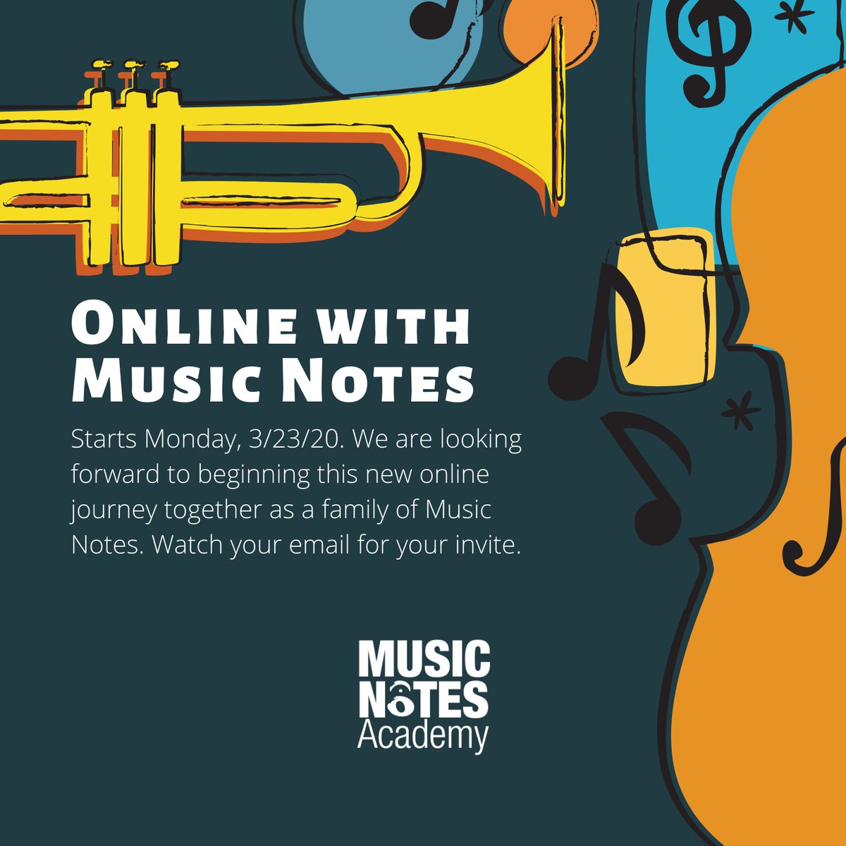 musiknotes's tweet photo. Music Notes Academy Re-Opens Monday. Learn Online with Music Notes. - https://t.co/Xl2ANYb3Zq https://t.co/F1ri0iOiRh