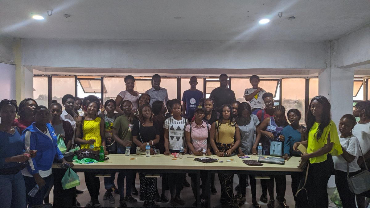 WaffiiHub's tweet photo. We had an amazing event today, at the women in tech hangout. 🙂  

@onajitesays, thanks for sharing your experiences and answering a few questions from our community members @warritechwomen.

Here's a link to some of the photos of the hangout - https://t.co/RuQMplqTqz 🔥 https://t.co/fVrVFRlmrx
