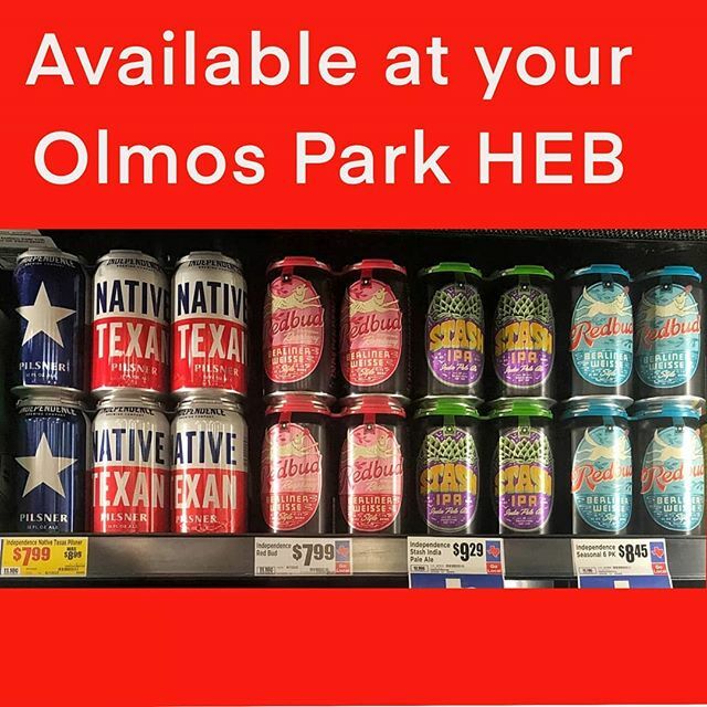indybrewsatx's tweet photo. Looking for @indybrewing around  the Olmos Park, Monte Vista and Beacon Hill area. The HEB at Olmos park has you covered. Cold and ready to go. https://t.co/KGKXmZaRSG #instagram https://t.co/IwKiorYSSO