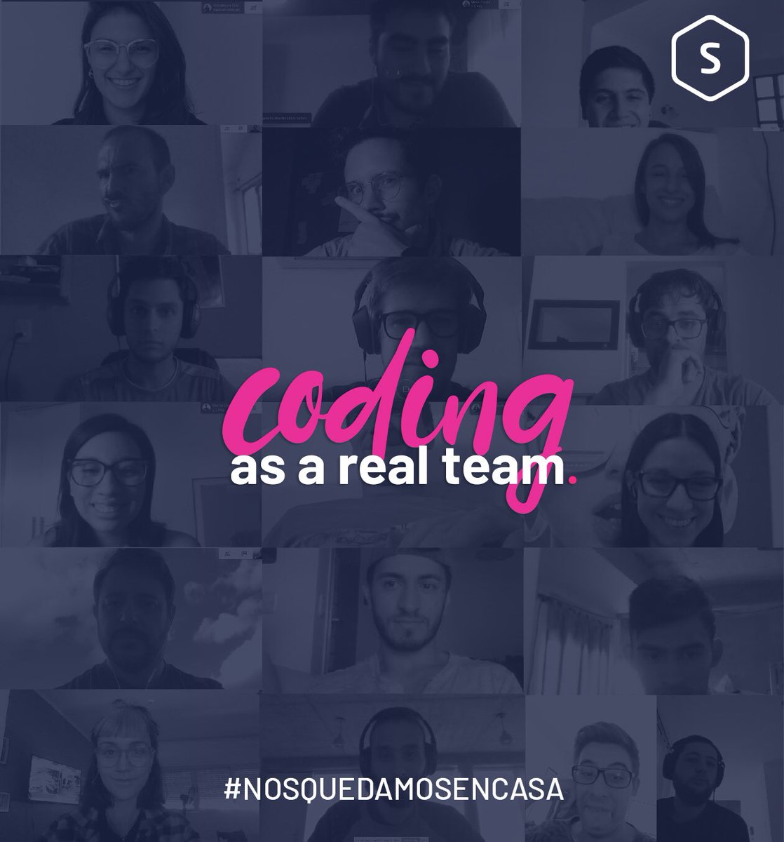 Miles de fotos, millones de Hashtags, cientos de comunicaciones, una sola cosa por hacer: quedarse en casa.