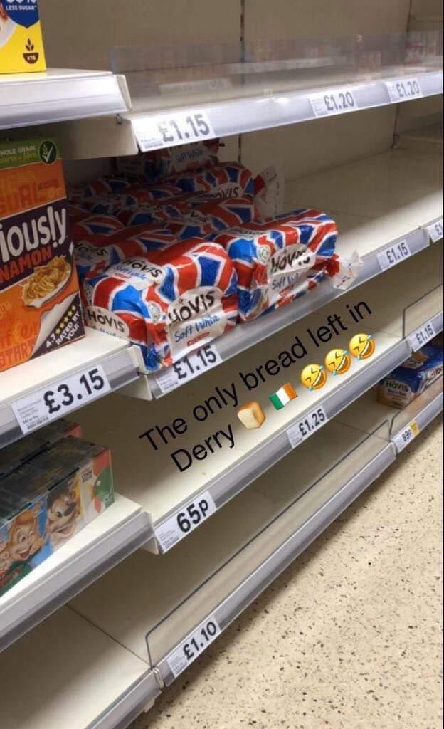 We were supposed to be watching football and visiting family in Derry this weekend. Great to see that standards up there are being maintened 😆