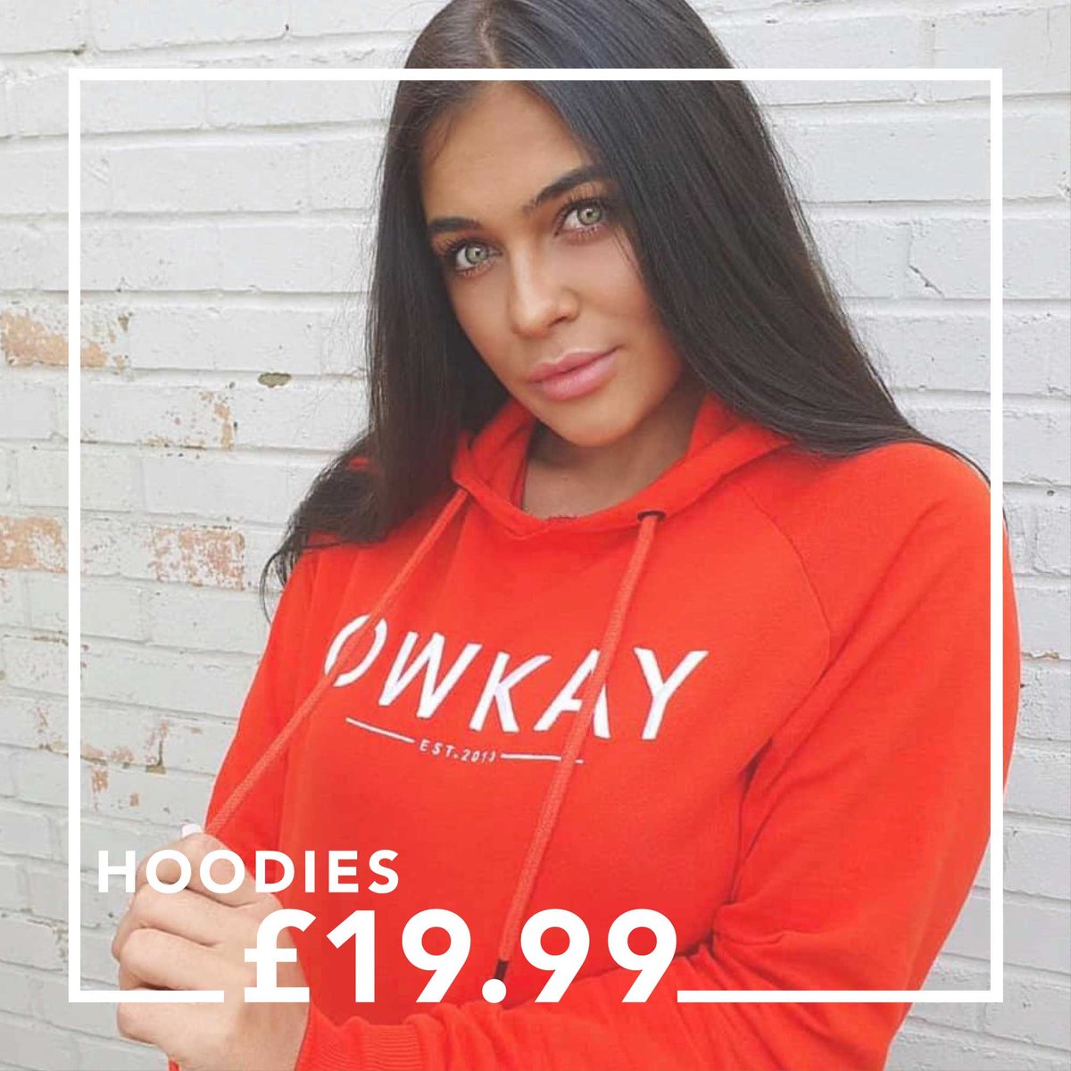 OwkayClothing's tweet photo. 💨 Red & Stone now added to our Sale 💨 Pick up a Full Tracksuit for under £40 || All available while stocks last & you’ll receive a FREE T-Shirt 😝
https://t.co/ynEr7GvtwJ
#RingGirl #BoxingGirl #PromoModel #BoxingModel #TracksuitWeather #TracksuitVibes https://t.co/o8HdQjDTcy