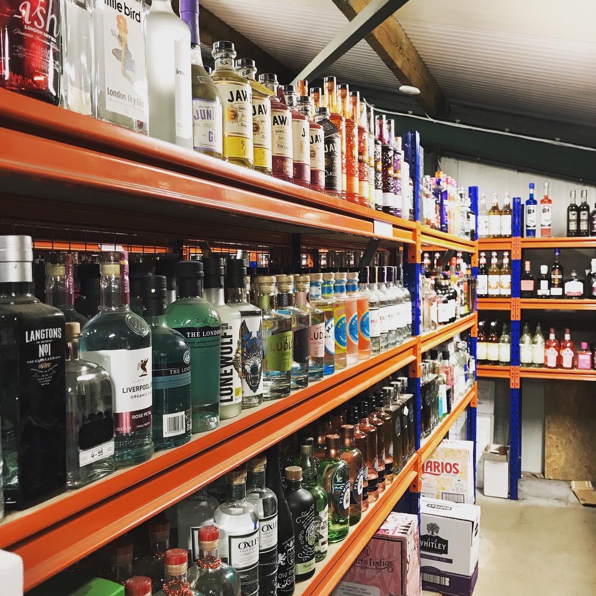 Well that has changed the game!! We are open tomorrow for collections. Come and have a browse. YES that is ALL gin! There is even more!! We sell the LOT... we even have a few toilet rolls packs!! 😉 please share we really appreciate it.