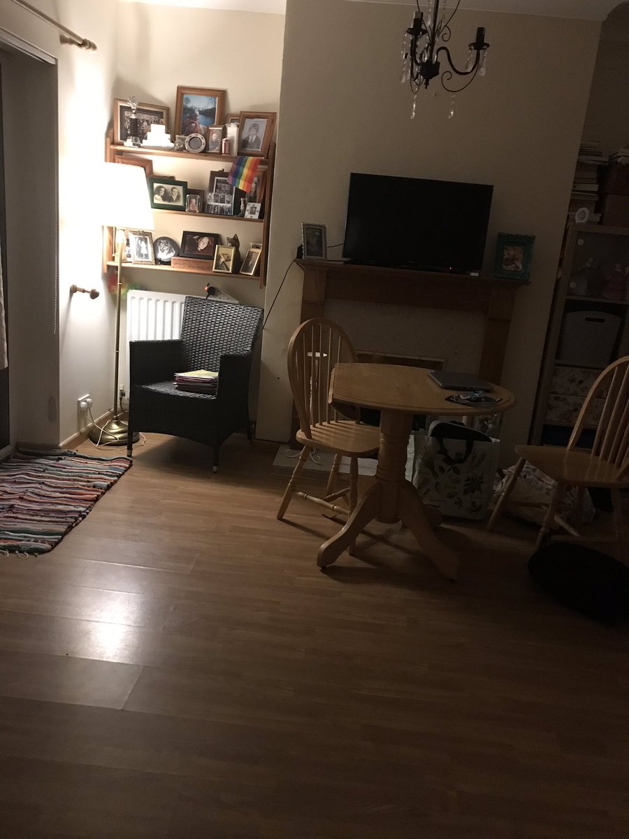 kavanag's tweet photo. Lots of amazing home workers @OpenUniversity like @ReedsLouise already, I’ve been talking about it all week &amp; my daughter took the situation in hand today &amp; I came home to this cosy space, my gear is in the bags. We can do this @OUCymru https://t.co/h1dfbX3swx