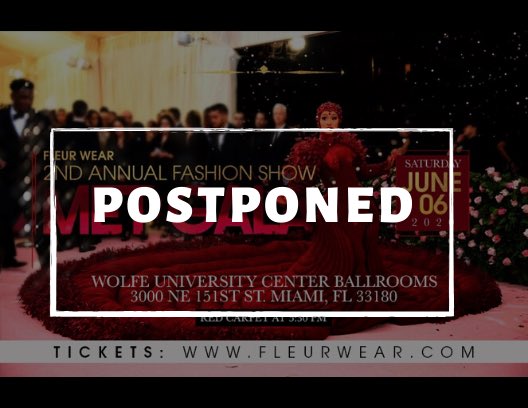 FleurWear's tweet photo. Due to recent updates regarding COVID-19, the “MET GALA” is now postponed. Fleur Wear want to ensure the health &amp; safety of you. Our Team is working really hard on choosing a new date that will satisfy everyone. Thank you for your patience &amp; support. Stay Healthy &amp; Stay Safe! https://t.co/eNk5Nvg60g