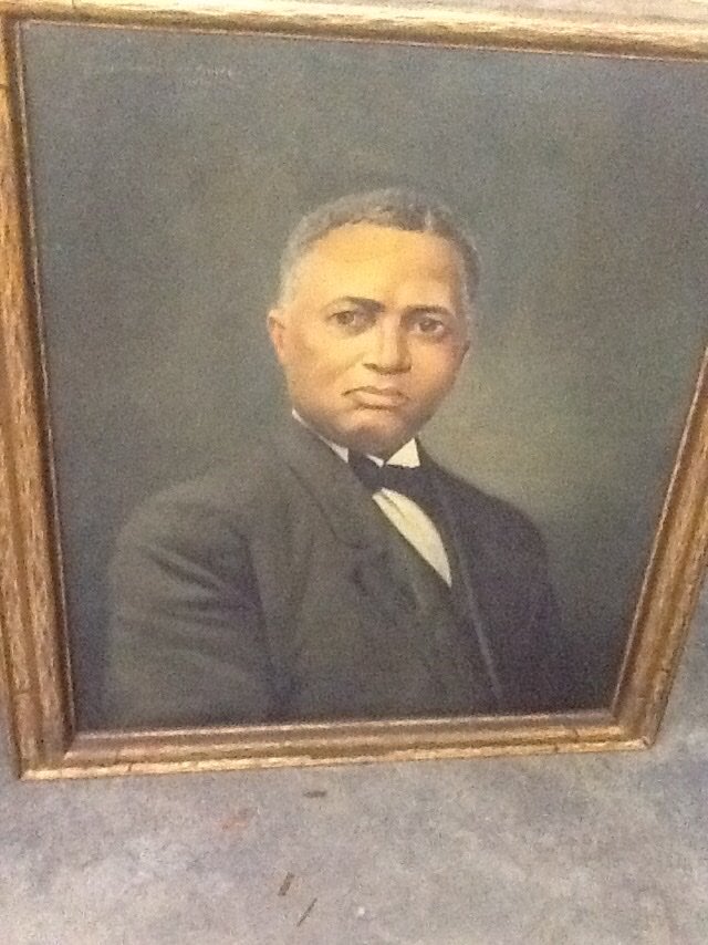 While we're on modified schedule, I'm here to share photos I've taken in the DC Archives over the past four and a half years. Today I'm enjoying the expression on the face of this long-ago Recorder of Deeds. This portrait is part of a series commissioned during the New Deal. -RAK