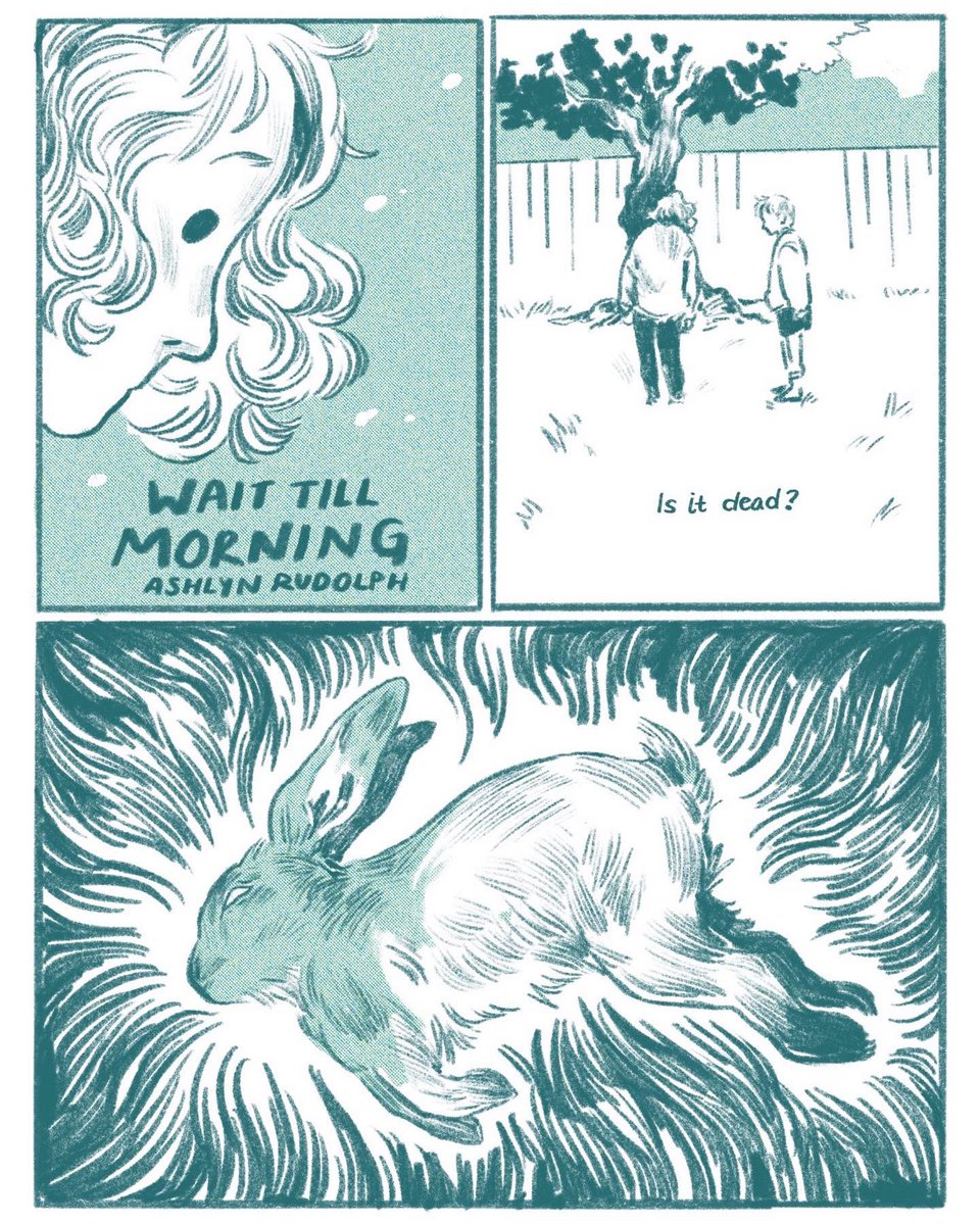 1/ Last Semester's Comics final, "Wait Till Morning" 