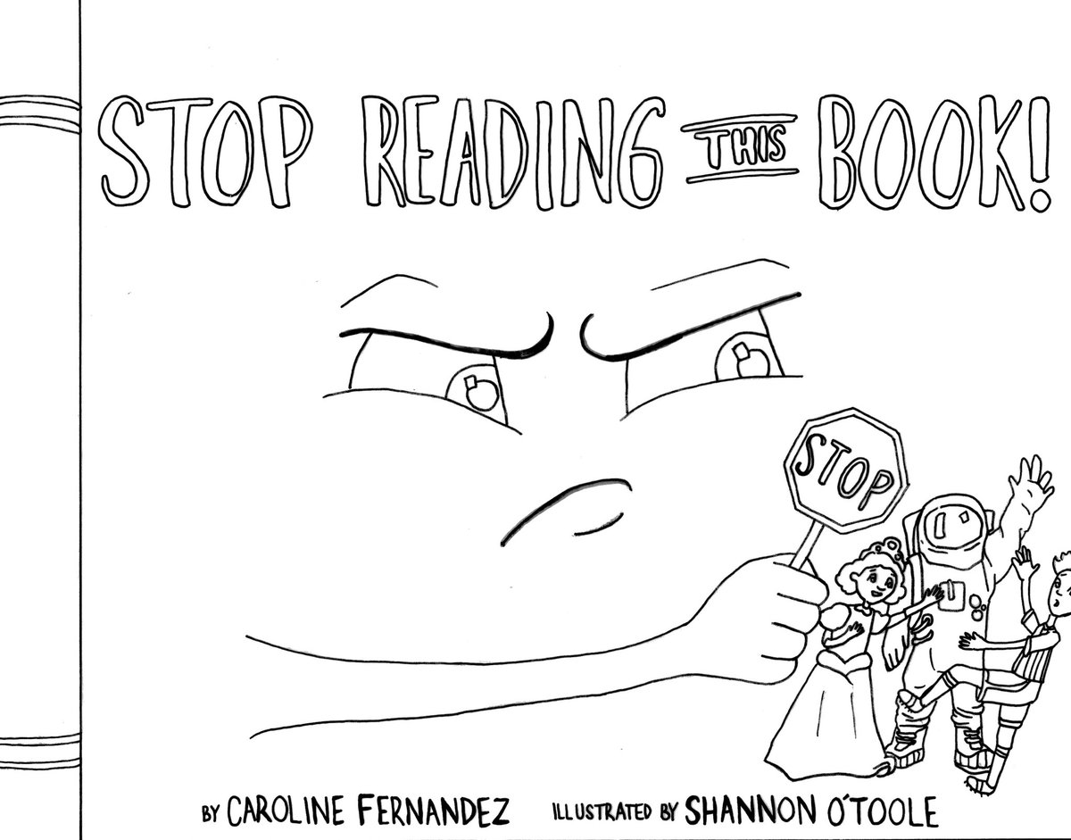 Free resource for parents! Here is a colouring page for #StopReadingThisBook from <a href="/commondeerpress/">Common Deer Press</a> <a href="/shannonotoolea1/">shannonotooleart</a> and myself to add to the "things to do" for kids resources during #Covid_19