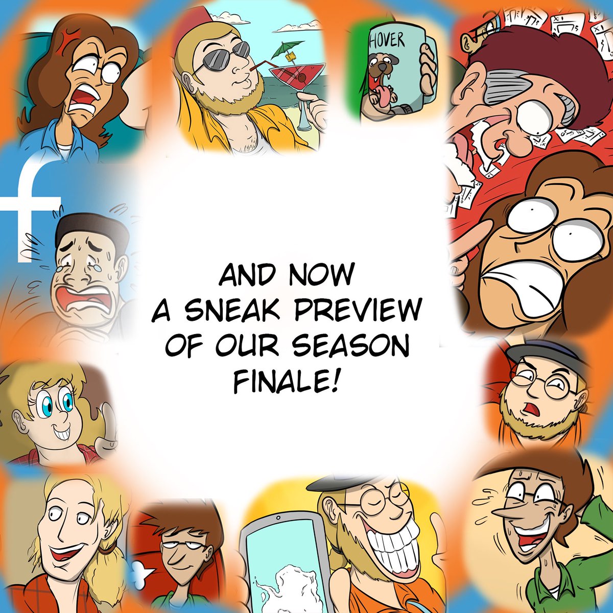 AndyNordvall's tweet photo. โFriendiversaryโ
And a sneak preview of our #SeasonFinale next week!
#webcomic #instacomic #facebook #facebookmemes #facebookmemories #facebookfriends #whoisthat? #Derek #MaximumDerek #WhoIsDerek https://t.co/iU6xt9r2KT