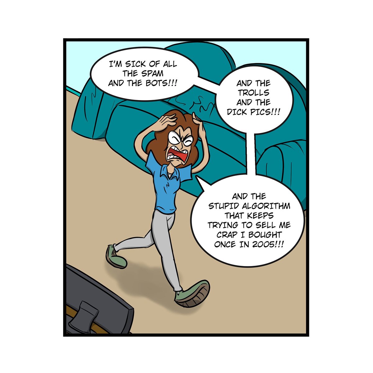 AndyNordvall's tweet photo. โFriendiversaryโ
And a sneak preview of our #SeasonFinale next week!
#webcomic #instacomic #facebook #facebookmemes #facebookmemories #facebookfriends #whoisthat? #Derek #MaximumDerek #WhoIsDerek https://t.co/iU6xt9r2KT