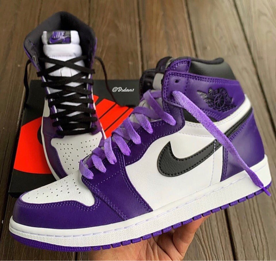エアジョーダン1 レトロ ハイ OG コートパープル NIKE AIR