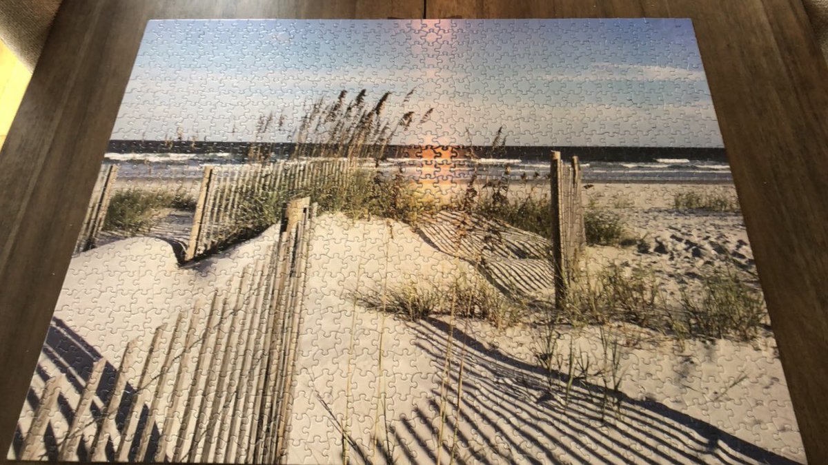 DrKennethKunz's tweet photo. This puzzle took way longer than it should have, but it spreads a little sunshine-something to look forward to with warmer days. โ๏ธ We could all use a little right now! #firstdaysofspring ๐บ https://t.co/81cURbxl7j