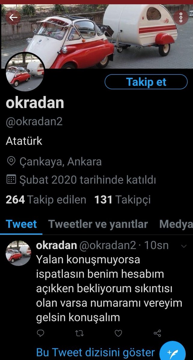 justiceforalltr's tweet photo. Beyler bayanlar bu kişi dm den küfür iceren paylaşimlar yapıyor.
Hocamiz paylaşmiş.
Hesap hala aktif bildirin korkmayin.
@okradan2 yi hesabi kapatana kadar desteğinizi bekliyoruz https://t.co/ZtZj2N5Akm